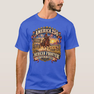 Camiseta América 250 Frontera Americana 250 Años de Liberta