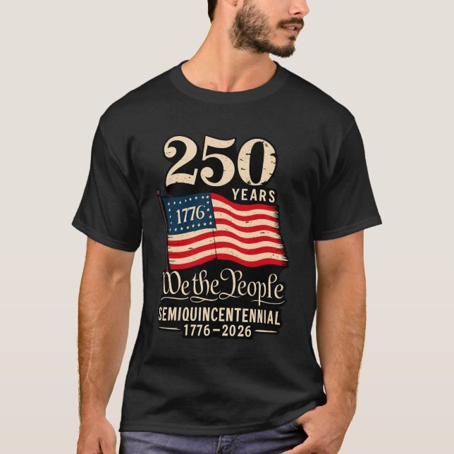 Camiseta America 250 Patriotic Independence Day Tee T-Shirt (Anverso)
