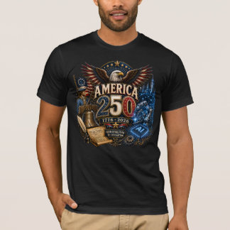 Camiseta América 250 Revolución a Innovación