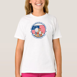 Camiseta America 250 Year Founding Fathers Sh Sleeve Girls