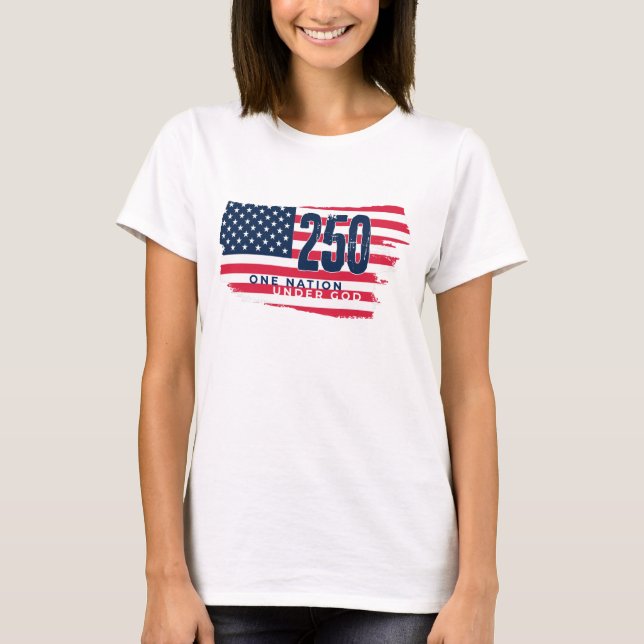 Camiseta  America 250 Years 1776 2026 250th Anniversary (Anverso)