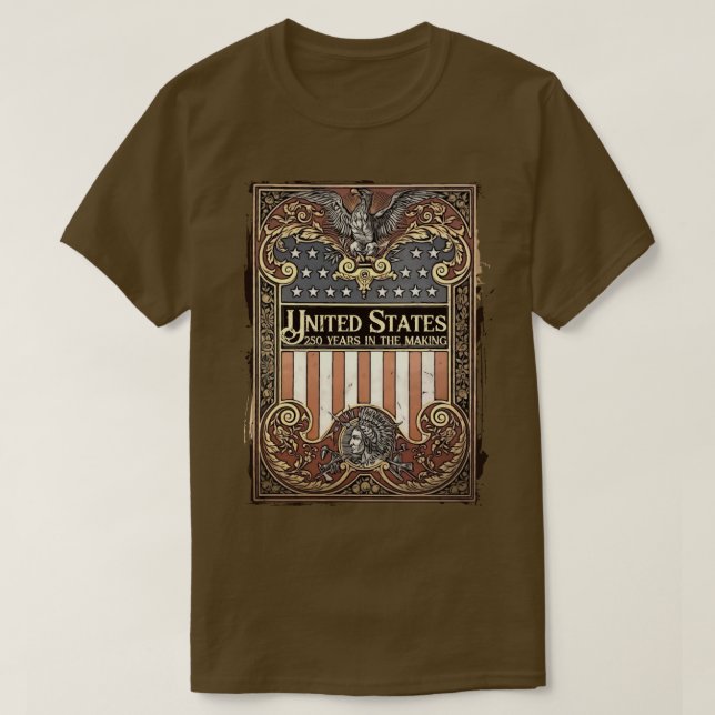 CAMISETA AMERICA 250TH ANNIVERSARY (Diseño del anverso)