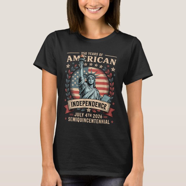 Camiseta America 250th Anniversary 250 Years America  (Anverso)