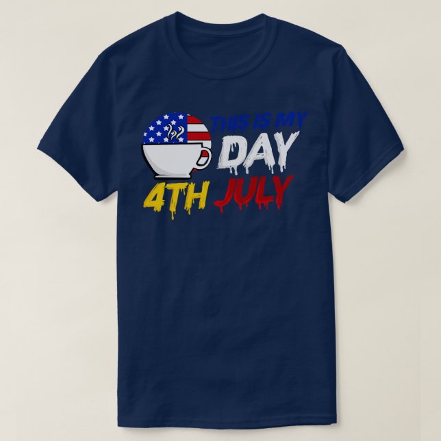 Camiseta America 4th of July Patriotic holiday (12) (Diseño del anverso)