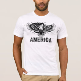 Camiseta América, Bandera Americana Águila