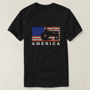 CAMISETA AMÉRICA -BANDERA DEL TRACTOR