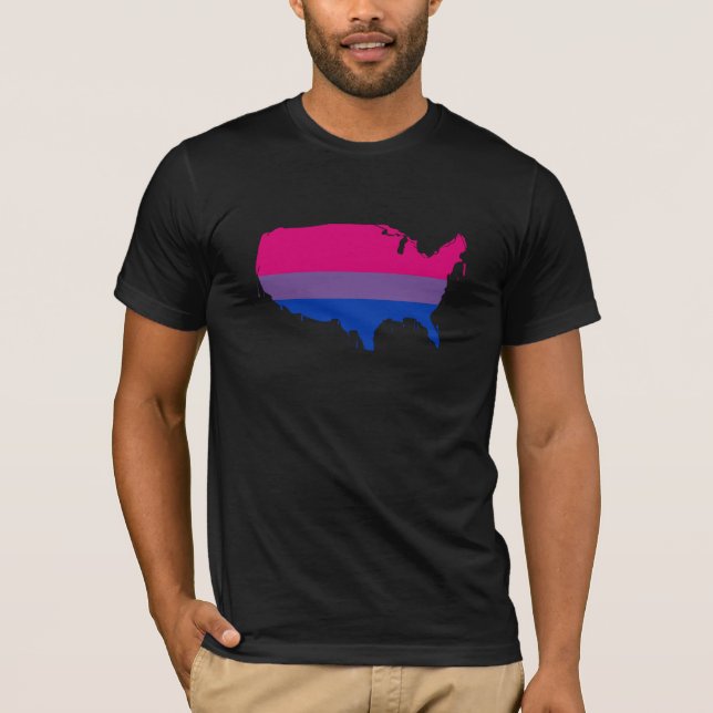 Camiseta América bisexual (Anverso)