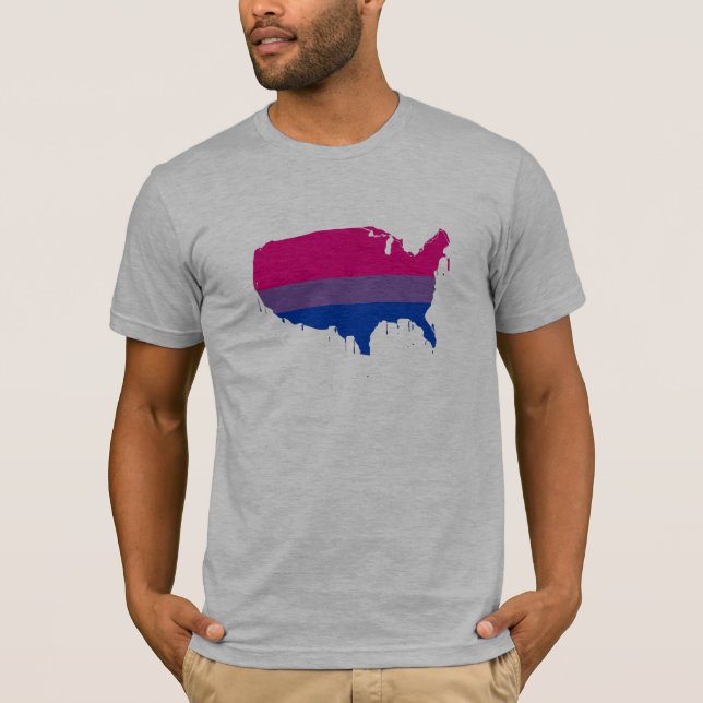 Camiseta América bisexual (Anverso)