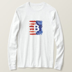 Camiseta América Bitcoin (Pintura No. 8)