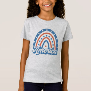 Camiseta America Boho Retro