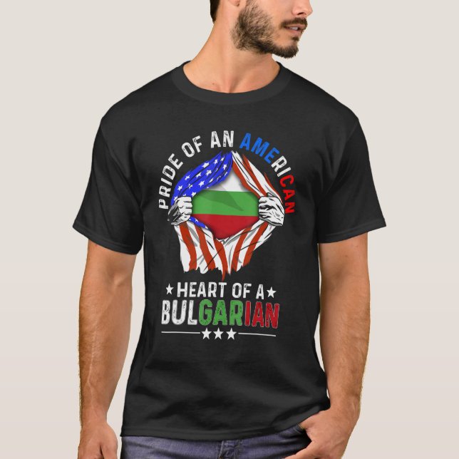 Camiseta América búlgara América Orgullo extranjero Bulgari (Anverso)