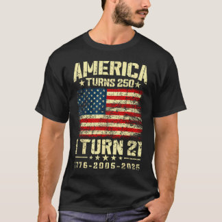Camiseta América Cumple 250 Yo Cumplo 21 Aniversario 250