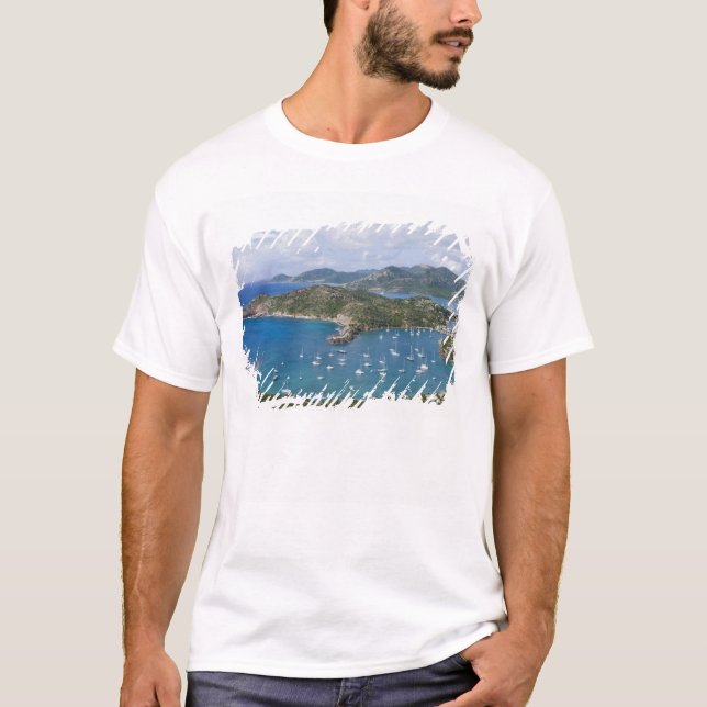 Camiseta América del Norte, Caribe, Antigua.Inglés (Anverso)