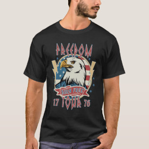 Camiseta America Eagle Freedom Usa Flag America Vibes 4O
