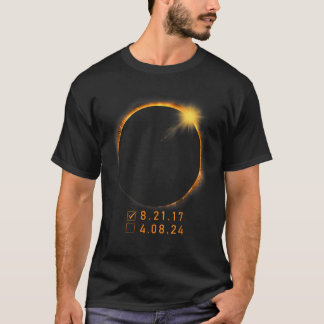 Camiseta America Eclipse Checklist 4 08 24 Total Solar Ecli