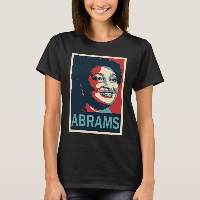 Camiseta America Election Abrams Stacey  Awesome Women Men (Anverso)