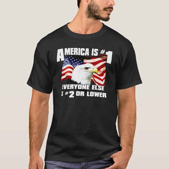 Camiseta América es el número 1 (Anverso)