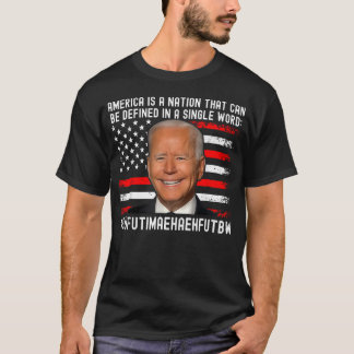 Camiseta América Es Una Nación Que Se Puede Definir En Una
