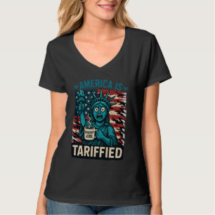 Camiseta América Está Arancelada Democracia Jugo Política
