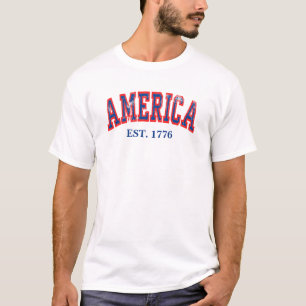 Camiseta América Estados Unidos 4 de Julio