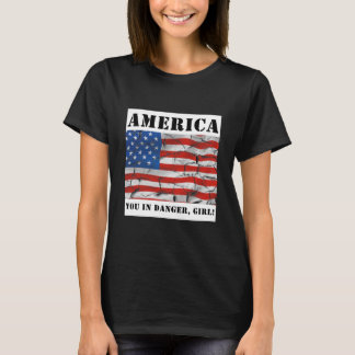 Camiseta América Estás en Peligro Chica