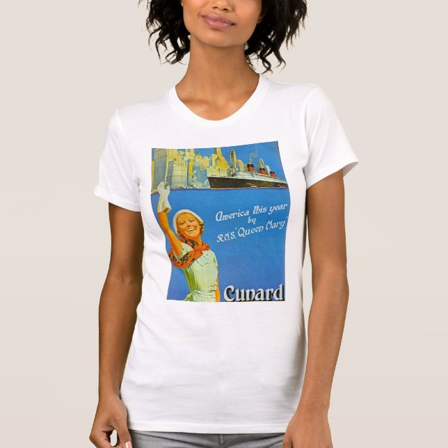Camiseta América este año por RMS Queen Mary (Anverso)