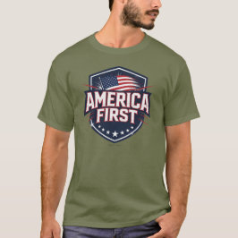 Camiseta America First - T-Shirt