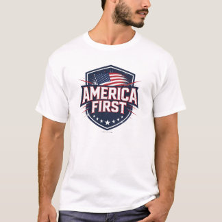 Camiseta America First - T-Shirt