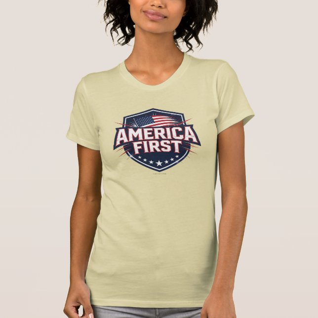 Camiseta America First - T-Shirt (Anverso)