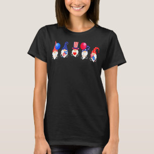 Camiseta America Gnomes Bowling fuegos artificiales Bandera