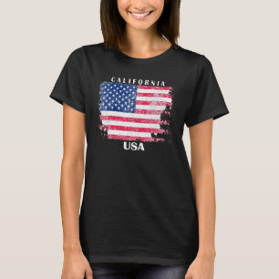 Camiseta América Julio Patriotas Estadounidenses Hombres Y