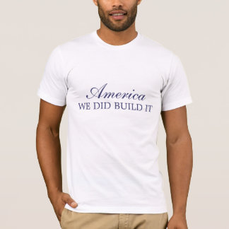 Camiseta América - la construimos