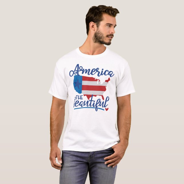 Camiseta América La Hermosa (Anverso completo)