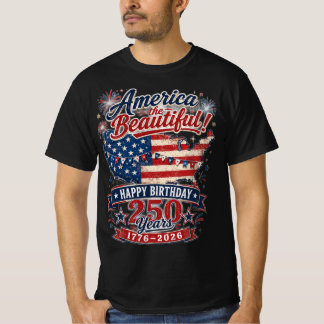 Camiseta ¡América la Hermosa! 250 cumpleaños