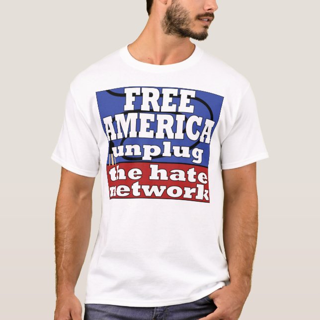 Camiseta América libre (Anverso)