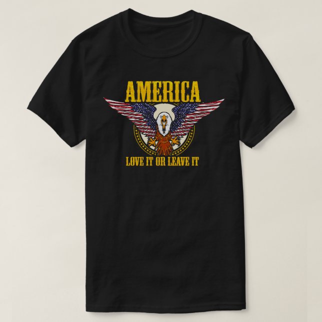 Camiseta América lo quiere o lo deja (Diseño del anverso)