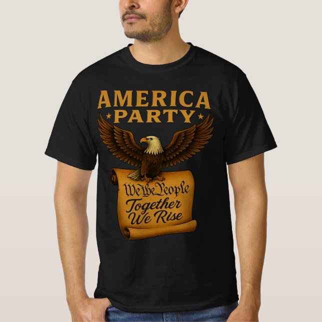Camiseta America Party (Anverso)