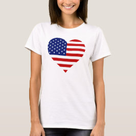 Camiseta América patriótica siempre en mi corazón