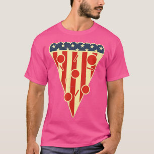 Camiseta America Pizza Design 4 De Julio 