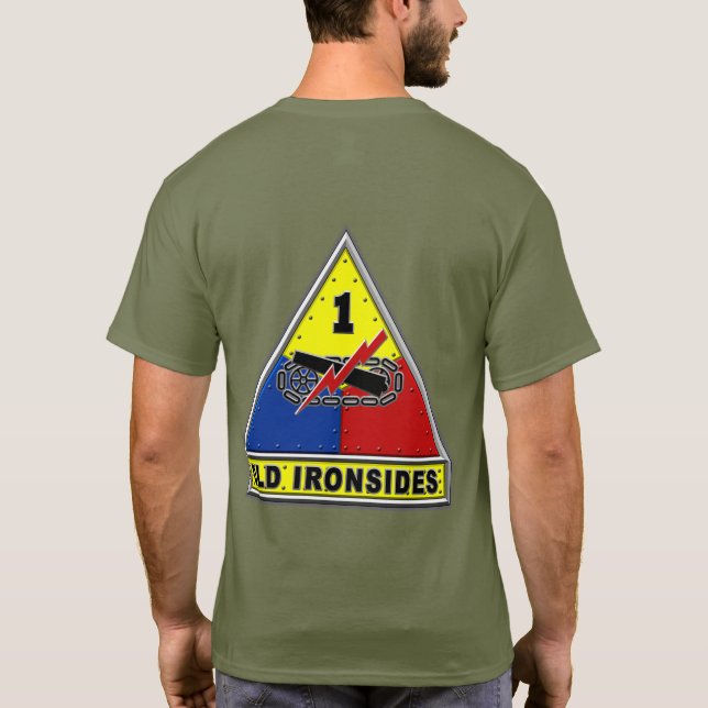 Camiseta America’s Armored Division  (Reverso)
