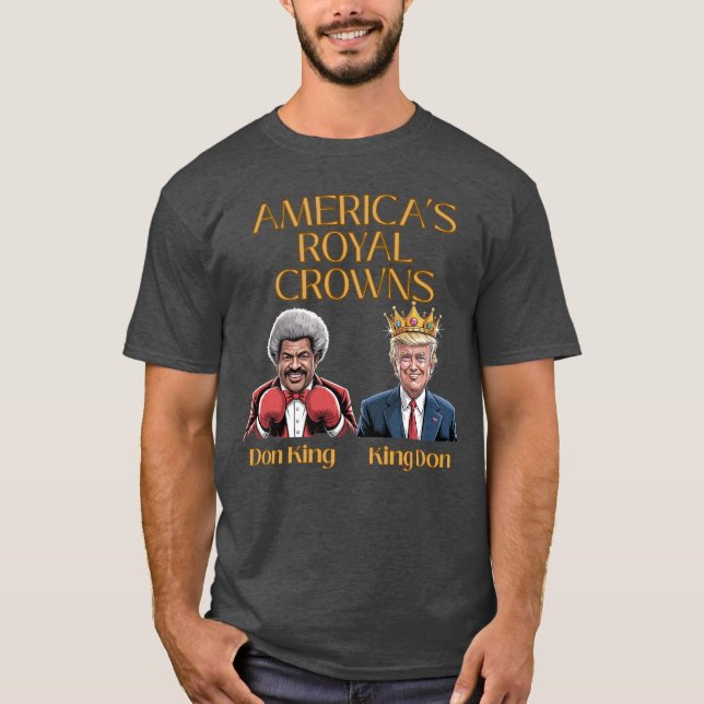 Camiseta America’s Royal Crowns – Don King & King Don (Anverso)