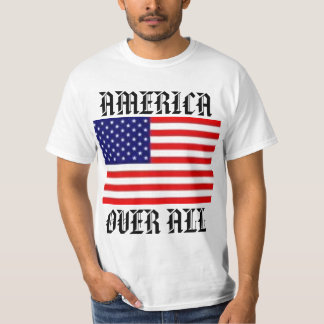 CAMISETA AMÉRICA SOBRE TODOS