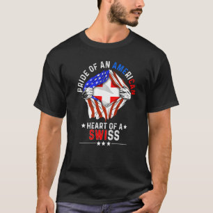 Camiseta América suiza Orgullo extranjero Suiza F