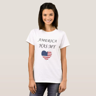 Camiseta América tiene mi corazón