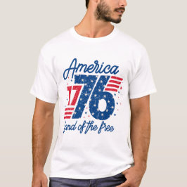 Camiseta América Tierra De Los Libres