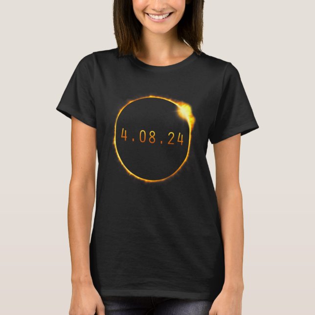 Camiseta America Totality Spring 4 08 24 Total Solar Eclips (Anverso)