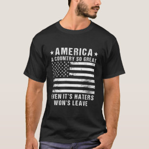 Camiseta América Un País Tan Genial Que Incluso Sus Errores