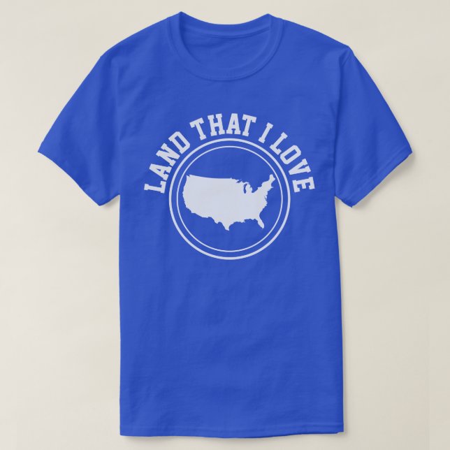 Camiseta America USA Map American (Diseño del anverso)