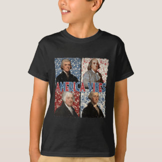 Camiseta América Vibra Retro 4 de julio Presidentes América