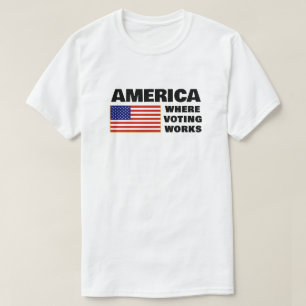 Camiseta America, Where Voting Works